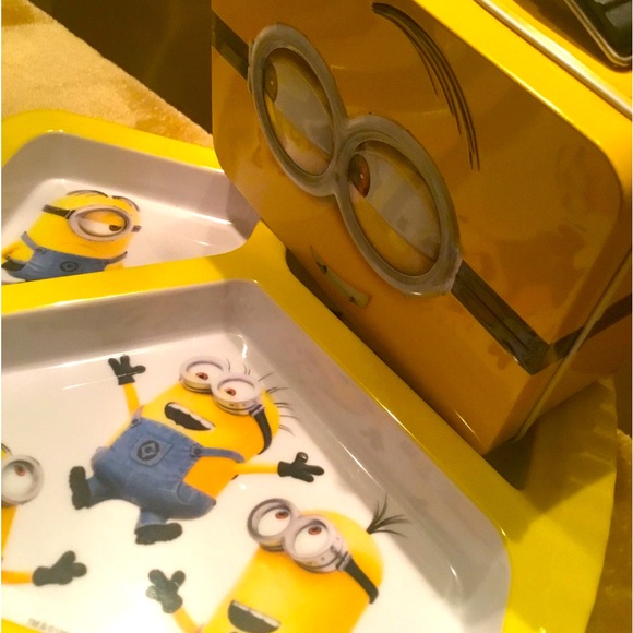 Minions Duo / 3part Sectional Zak! Plate / Light Metal / Character Lock Box ๐ - Picture 3 of 13